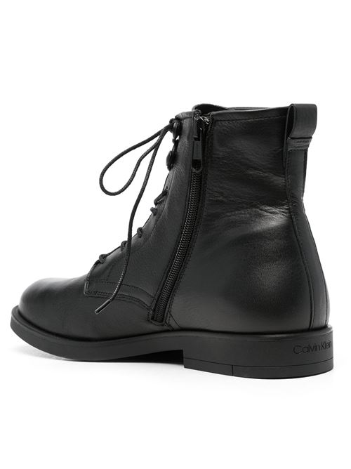 CALVIN KLEIN Men's leather boot CALVIN KLEIN | HM0HM01207BEH